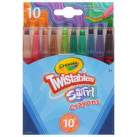 Crayola Twistables Swirl Crayons, 10 Each