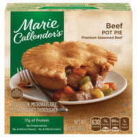 Marie Callender's Beef Pot Pie, Frozen Meal, 10 Ounce
