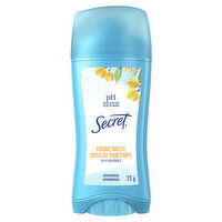 Secret Invisible Solid Antiperspirant and Deodorant, Spring Breeze, 2.6 oz, 2.6 Ounce