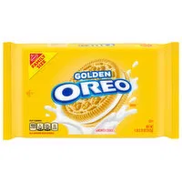 OREO Golden Sandwich Cookies, Family Size, 18.12 Ounce