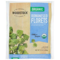 Woodstock Florets, Romanesco, Organic, 10 Ounce