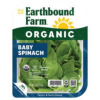 Earthbound Farm Organic Baby Spinach, 5 Ounce