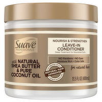 Suave Professionals Leave-In Conditioner, Nourish & Strengthen, 13.5 Fluid ounce