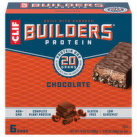 Builders Chocolate Protein Bar, 6 Each