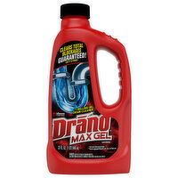 Drano Clog Remover, Max Gel, 32 Fluid ounce