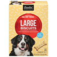 Essential Everyday Dog Treats, Premium, Biscuits, Large, 24 Ounce