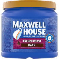 Maxwell House French Roast Dark Roast Ground Coffee, 25.6 Ounce