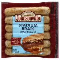 Johnsonville Stadium Brats, 14 Ounce