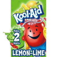 Kool-Aid Unsweetened Lemon Lime Artificially Flavored Powdered Soft Drink Mix, 0.13 Ounce