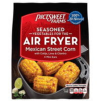 Pictsweet Farms Seasoned Mexican Street Corn with Cotjia Lime & Cilantro, 4 Each