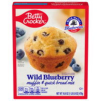 Betty Crocker Wild Blueberry Muffin & Quick Bread Mix, 16.9 Ounce