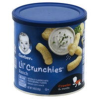 Gerber Lil' Crunchies, Ranch, Crawler (8+ Months), 1.48 Ounce