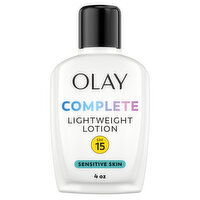Olay Complete Lotion Moisturizer with SPF 15 Sensitive, 4 Fluid ounce