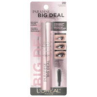 L'Oreal Mascara, Paradise Big Deal, 775 Blackest Black, 0.33 Fluid ounce