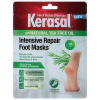 Kerasal Foot Masks, Intensive Repair, 2 Each