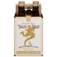 Dragon's Milk Tales of Gold Beer, Bourbon Barrel-Aged Golden Ale, 4 Each