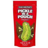 Van Holten's Pickle-in-a Pouch, Hot Flavored, 1 Each