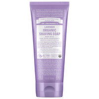 Dr. Bronner's Shaving Soap, Organic, Lavender, 7 Fluid ounce