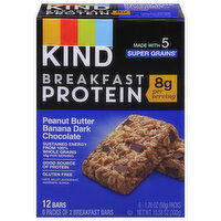 Kind Bars, Peanut Butter Banana Dark Chocolate, Breakfast Protein, 6 Each