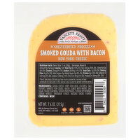 Yancey's Fancy Cheese, Smoked Gouda with Bacon, New York, 7.6 Ounce