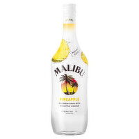 Malibu Caribbean Rum, Pineapple, 1 Litre
