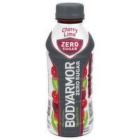 BodyArmor SuperDrink, Zero Sugar, Cherry Lime, 16 Fluid ounce