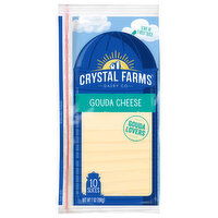 Crystal Farms Cheese, Gouda, 10 Each