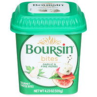 Boursin Gourmet Cheese Bites, Garlic & Fine Herbs, 4.23 Ounce