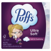 Puffs Ultra Soft Ultra Soft Facial Tissues, 48 Each