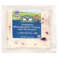 Wensleydale Creamery Cheese, Yorkshire Wensleydale, with Blueberries, 5.3 Ounce