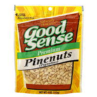Good Sense Pinenuts, Premium Pignolias, 4 Ounce
