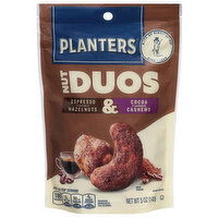 Planters Nut Duos Hazelnuts & Cashews, Espresso/Cocoa Flavored, 5 Ounce