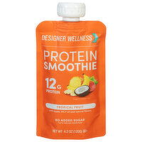 Designer Wellness Protein Smoothie, Tropical Fruit, 4.2 Ounce