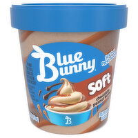 Blue Bunny Soft Chocolate Peanut Butter Frozen Dairy Dessert, 1 Pint