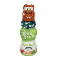 good2grow No Sugar Added Apple 100% Juice, 6 Fluid ounce