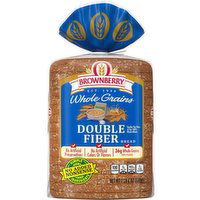 Brownberry Whole Grain Double Fiber Bread, 1.5 Pound