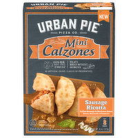 Urban Pie Pizza Co. Calzones, Mini, Sausage Ricotta, 8 Ounce