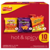 Frito Lay Snack Mix, Hot & Spicy Mix, 10 Each