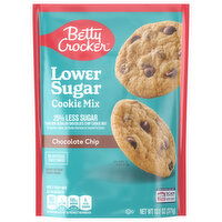 Betty Crocker Lower Sugar Chocolate Chip Cookie Mix, 13.1 Ounce