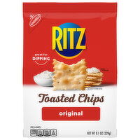 RITZ Toasted Chips Original Crackers, 8.1 Ounce