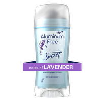 Secret Aluminum Free Aluminum Free Deodorant for Women, Lavender, 2.4 Ounce