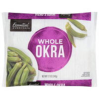 Essential Everyday Okra, Whole, 12 Ounce