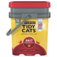 Tidy Cats Clumping Litter, Multi-Cat, 24/7 Performance, 35 Pound