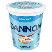 Dannon Yogurt, Low Fat, Vanilla, 32 Ounce