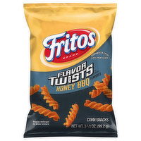 Fritos Flavor Twists Corn Snacks, Honey BBQ Flavored, 3.5 Ounce