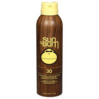 Sun Bum Sunscreen Spray, Premium, Moisturizing, Broad Spectrum SPF 30, 6 Ounce