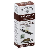 Watkins Vanilla Extract, Pure, with Madagascar Vanilla Beans