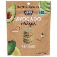 Hippie Snacks Avocado Crisps, Sea Salt, 2.5 Ounce