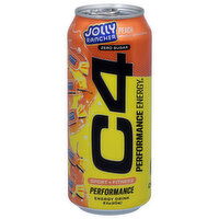 C4 Zero Sugar Sport + Fitness Peach Energy Drink, 16 Fluid ounce