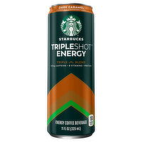 Starbucks Tripleshot Energy Energy Coffee Beverage, Dark Caramel, 11 Fluid ounce